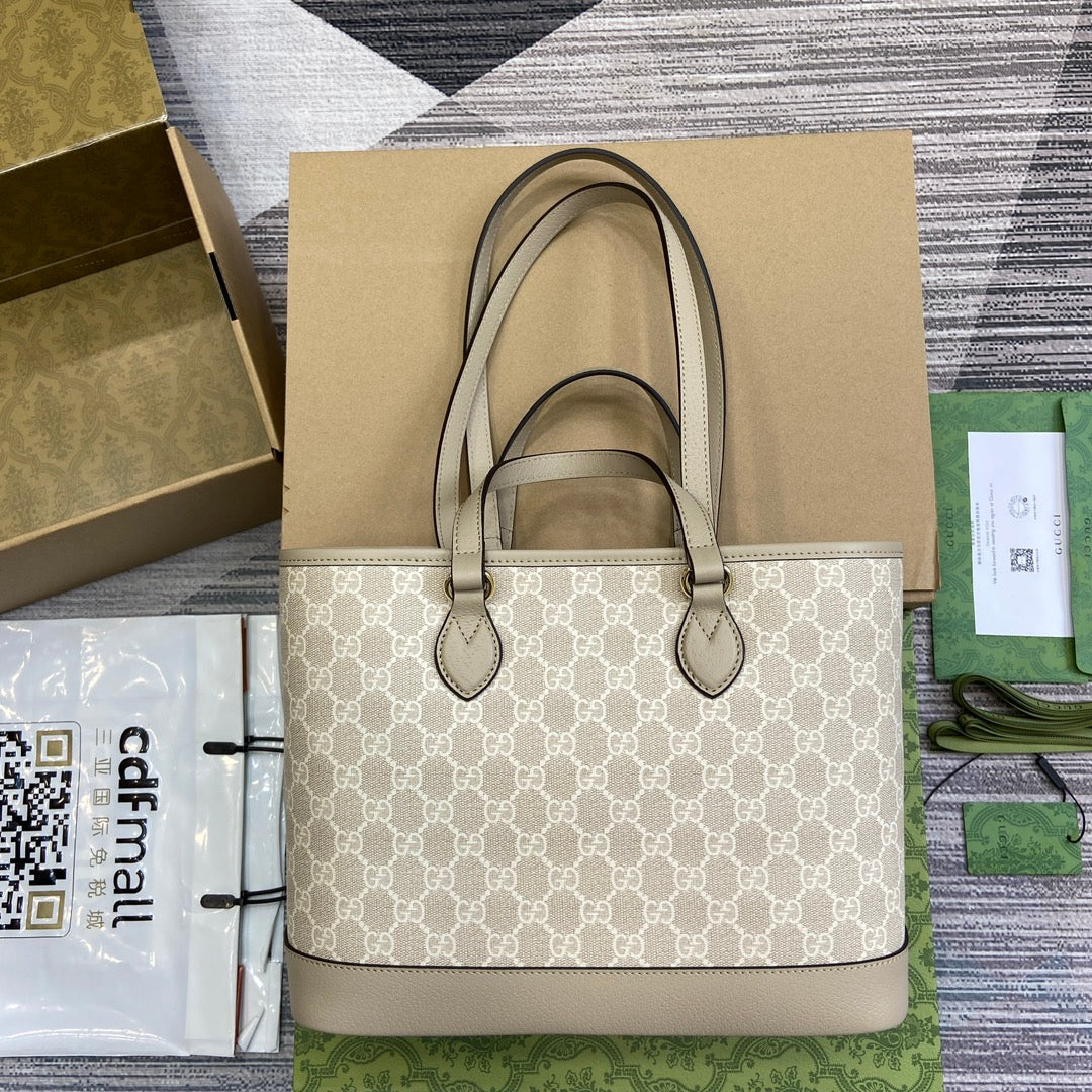 gg ophidia 31cm oat handheld shoulder bag 765043