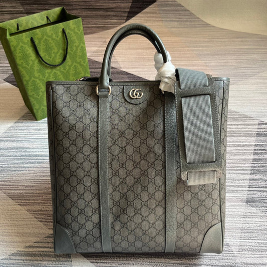 supreme tender canvas 36cm gray tote bag 763316