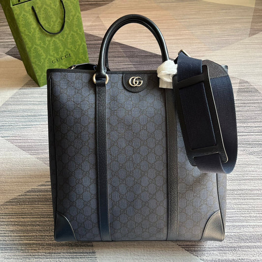 supreme tender canvas 36cm black tote bag 763316