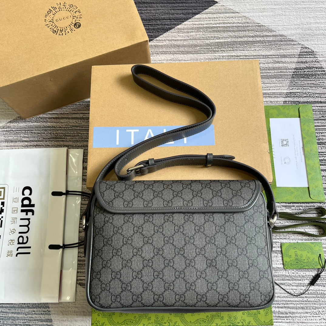 ophidia series 27cm grey cross shoulder backpack 724704