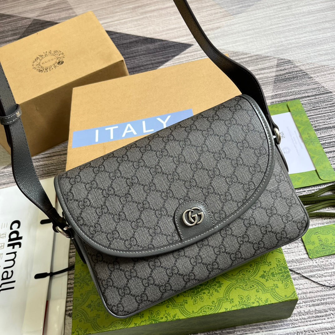 ophidia series 27cm grey cross shoulder backpack 724704