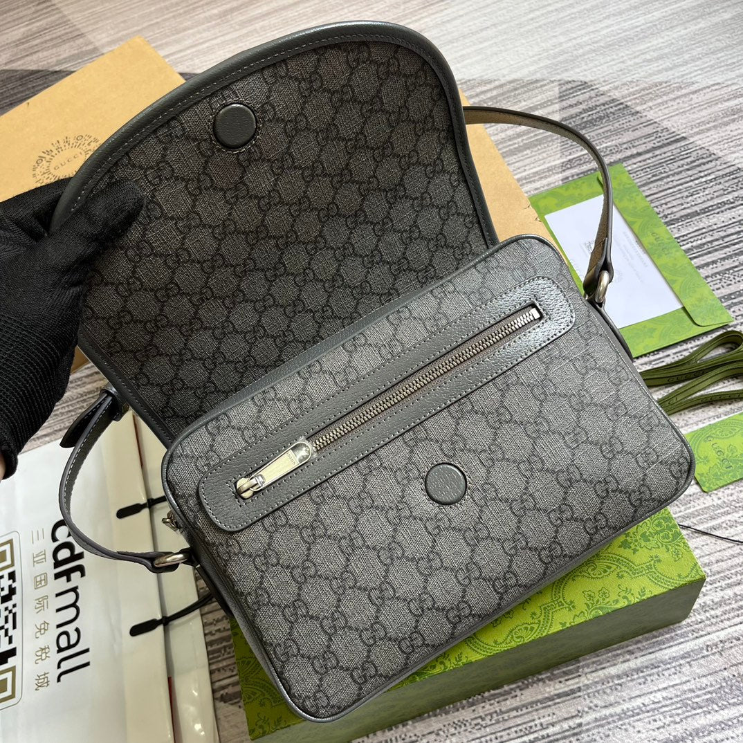 ophidia series 27cm grey cross shoulder backpack 724704