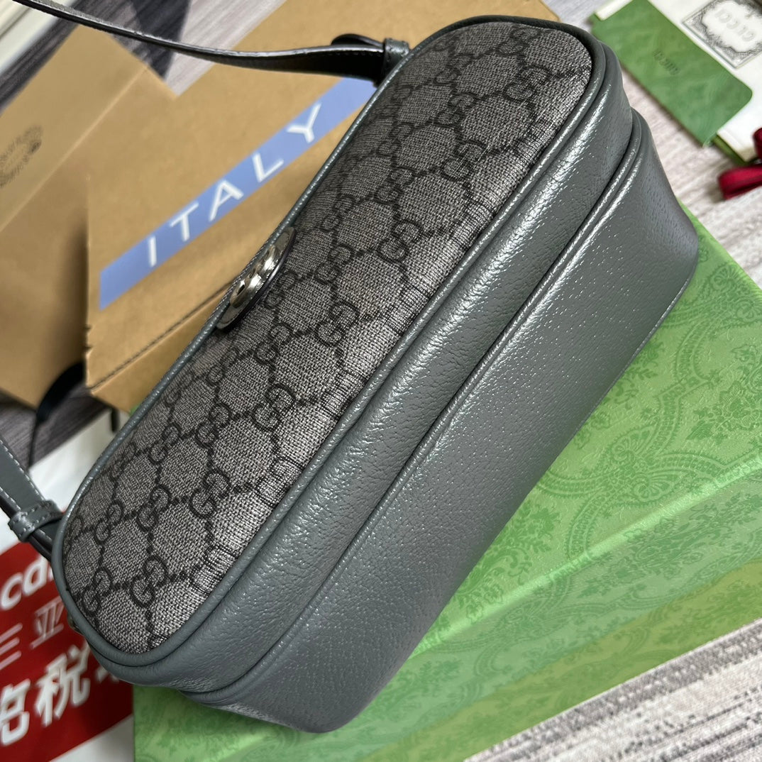 gray 24cm crossbody mini handbag shoulder bag 723312