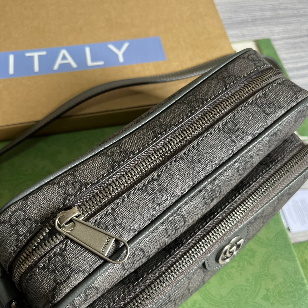 gray 24cm crossbody mini handbag shoulder bag 723312
