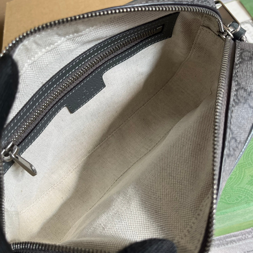gray 24cm crossbody mini handbag shoulder bag 723312