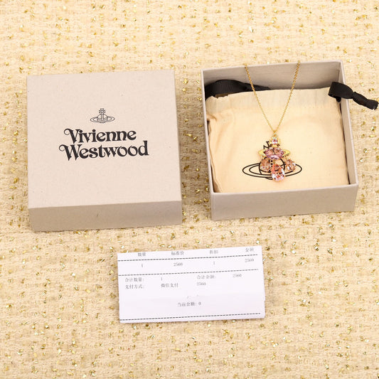 Vivienne Westwood Dreamcatcher Gold Necklace XLA126