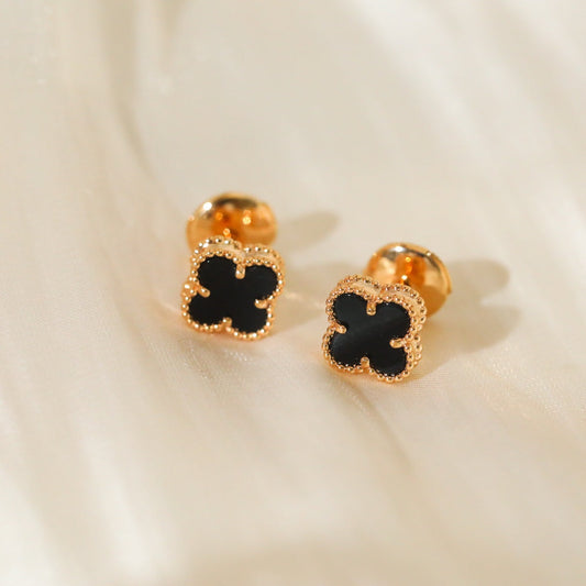 vca little lucky golden clover mini earnail eha163