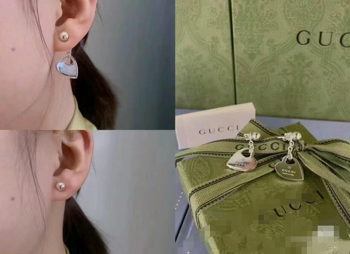 trademark series hexagonal pendant earrings eha190