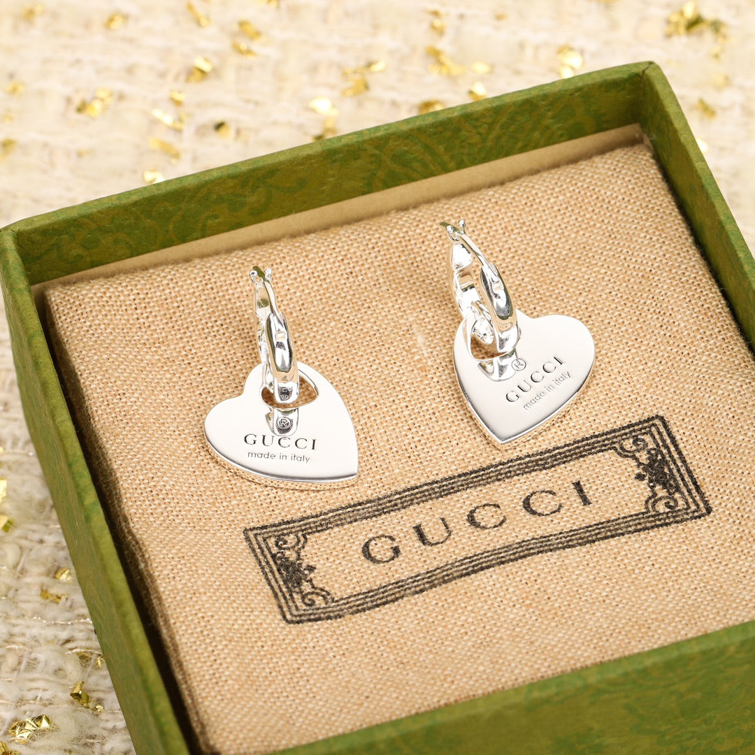 trademark series hexagonal pendant earrings eha190