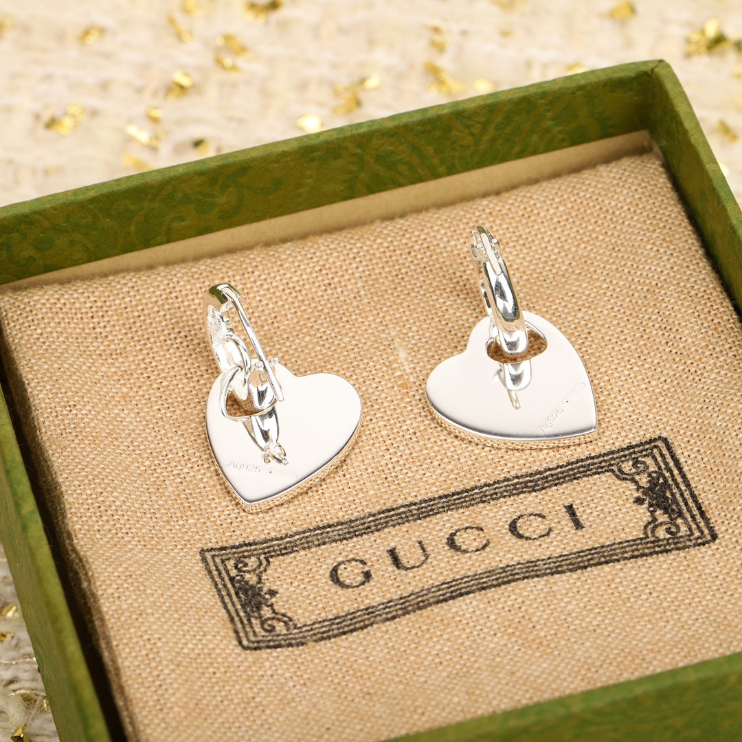 trademark series hexagonal pendant earrings eha190