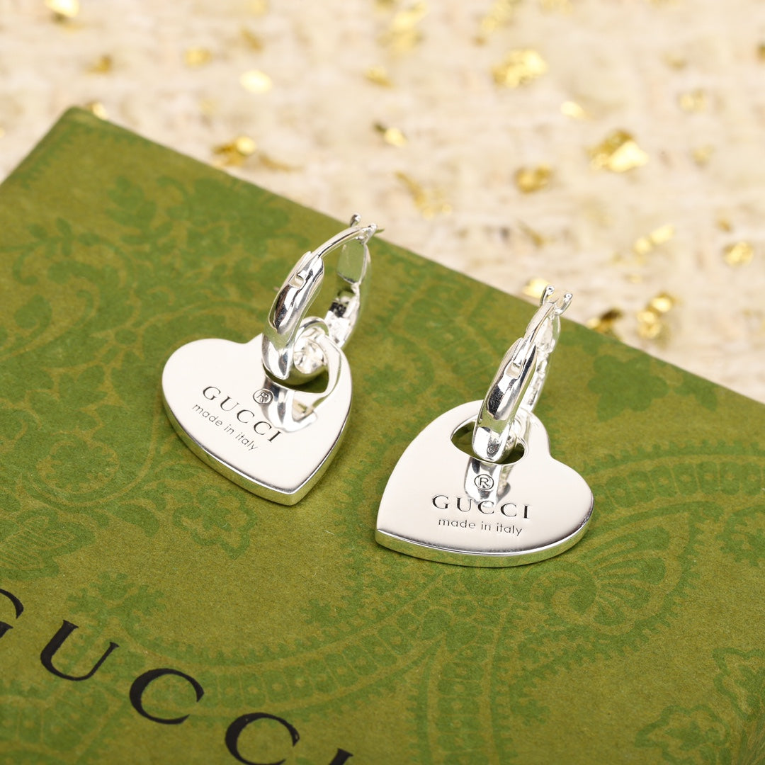 trademark series hexagonal pendant earrings eha190
