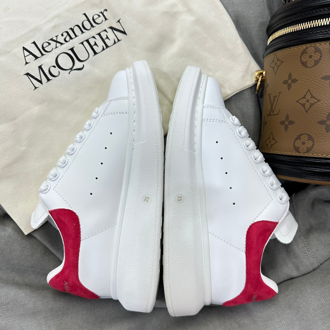 McQueen Bent Bottom Series Color blocked Women's  sneakers XZH241