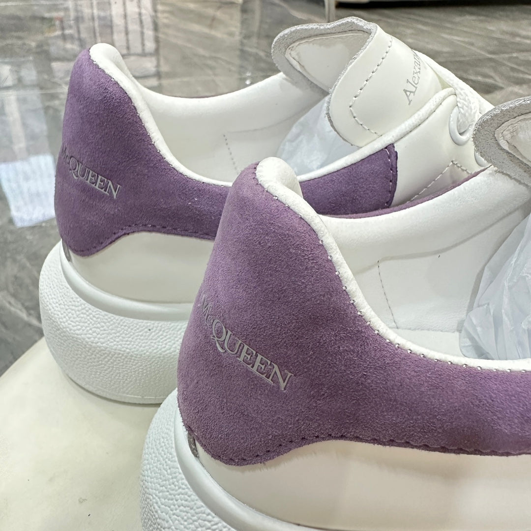 McQueen Bent Bottom Series Purple Velvet Tail Men's  sneakers XZH241