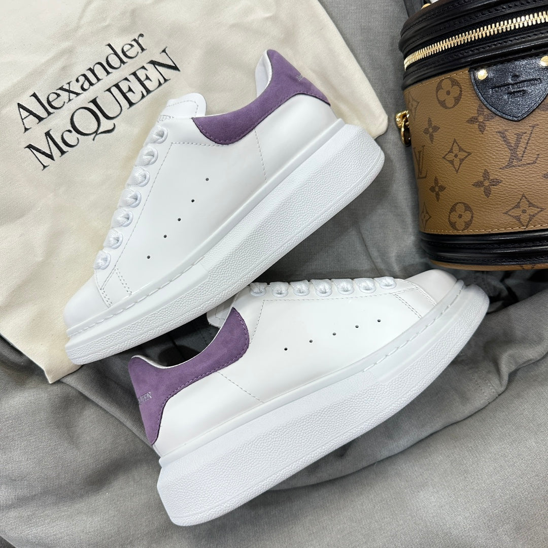 McQueen Bent Bottom Series Purple Velvet Tail Women's  sneakers XZH241