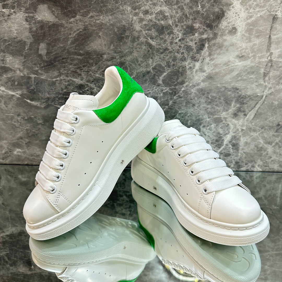 Maikun Little White Shoes Women's green Velvet Tail  sneakers XZH241