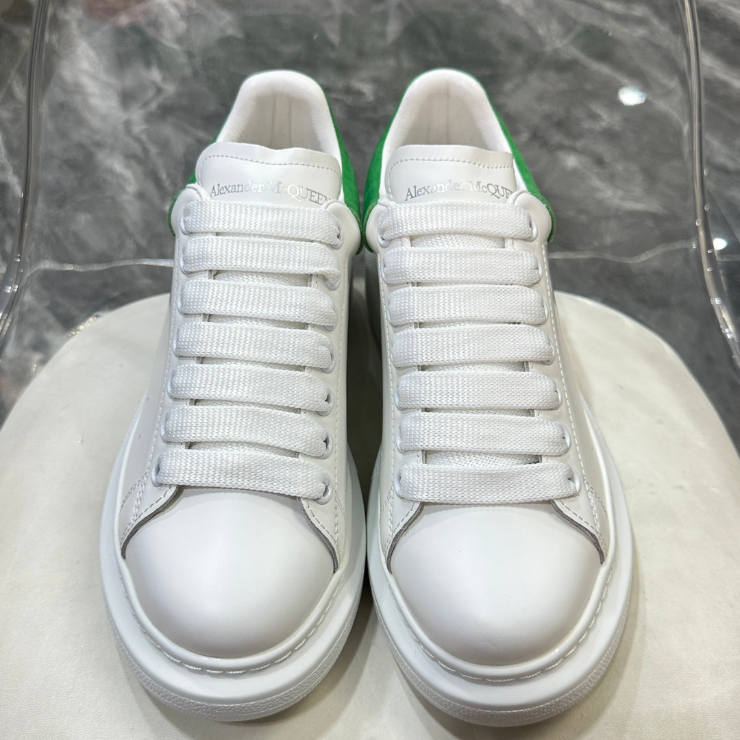 Maikun Little White Shoes Women's green Velvet Tail  sneakers XZH241