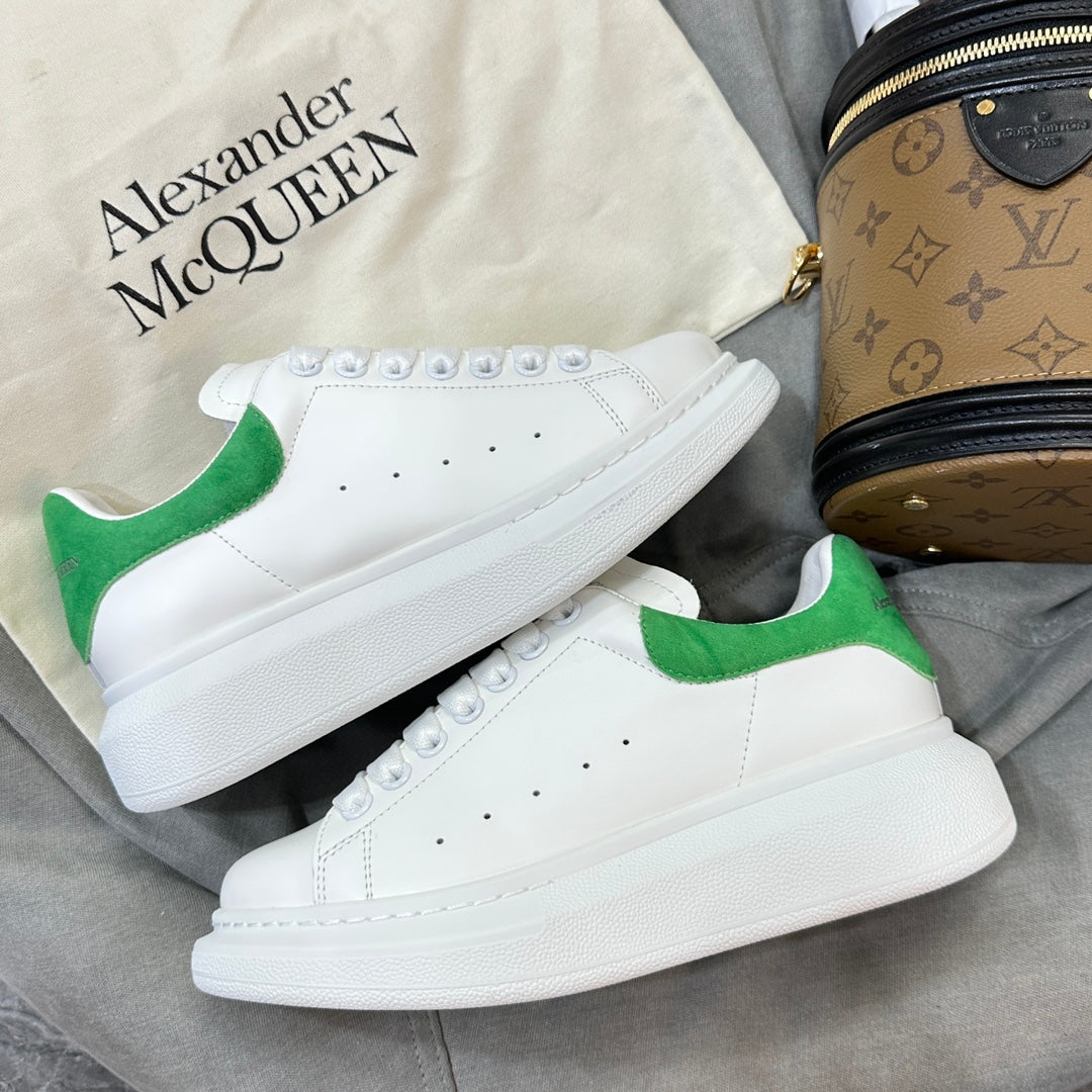 Maikun Little White Shoes men's green Velvet Tail  sneakers XZH241