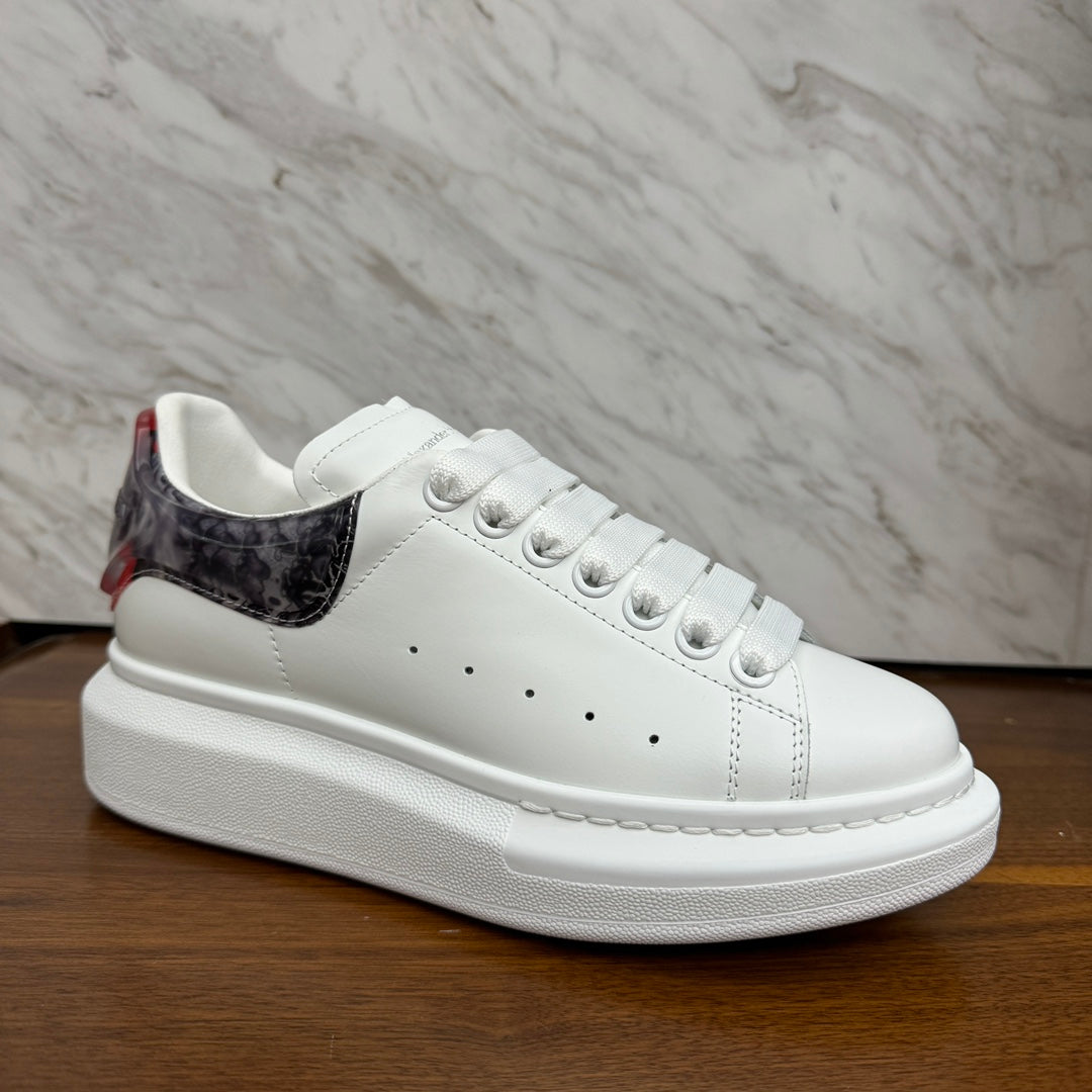 Alexander McQueen Early Autumn Men's Couple's Thick Bottom White Shoes XZH236