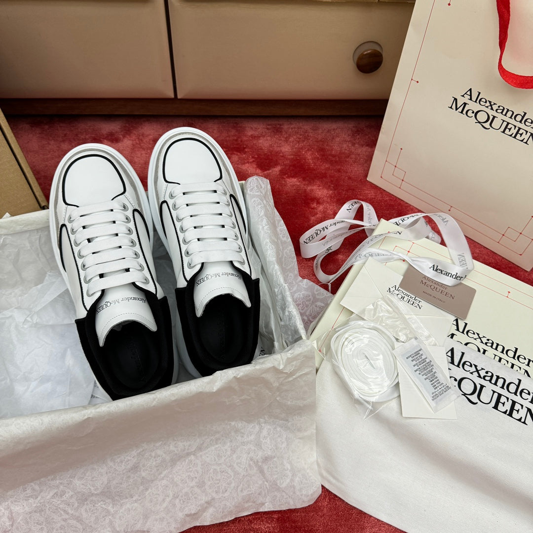 white shoes for women spliced contrasting casual cowhide board shoes sports shoes xzh214