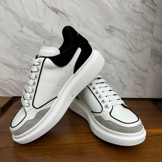white shoes for women spliced contrasting casual cowhide board shoes sports shoes xzh214