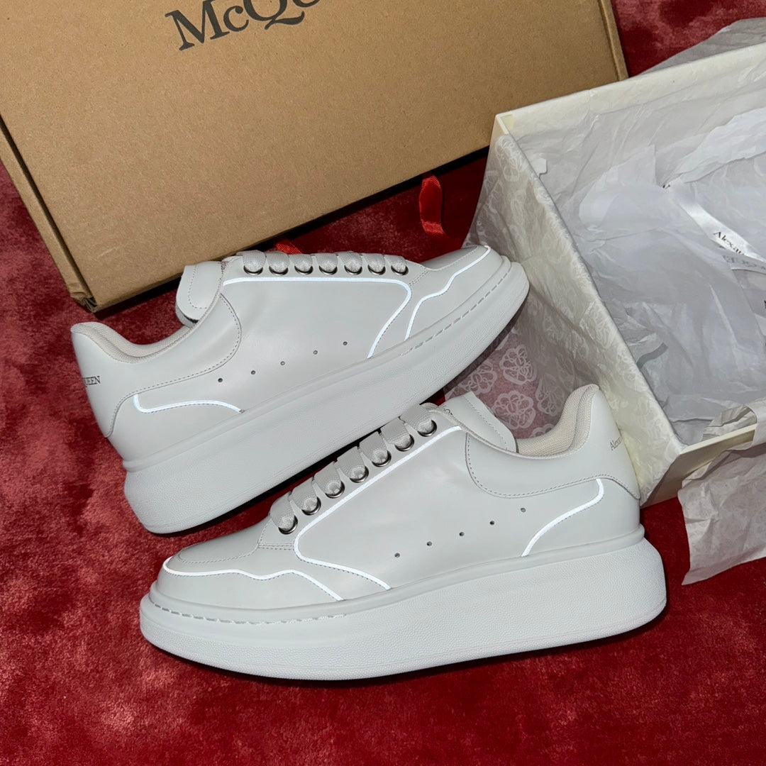 technology oriented white shoes for women contrasting cowhide board shoes sneakers xzh214