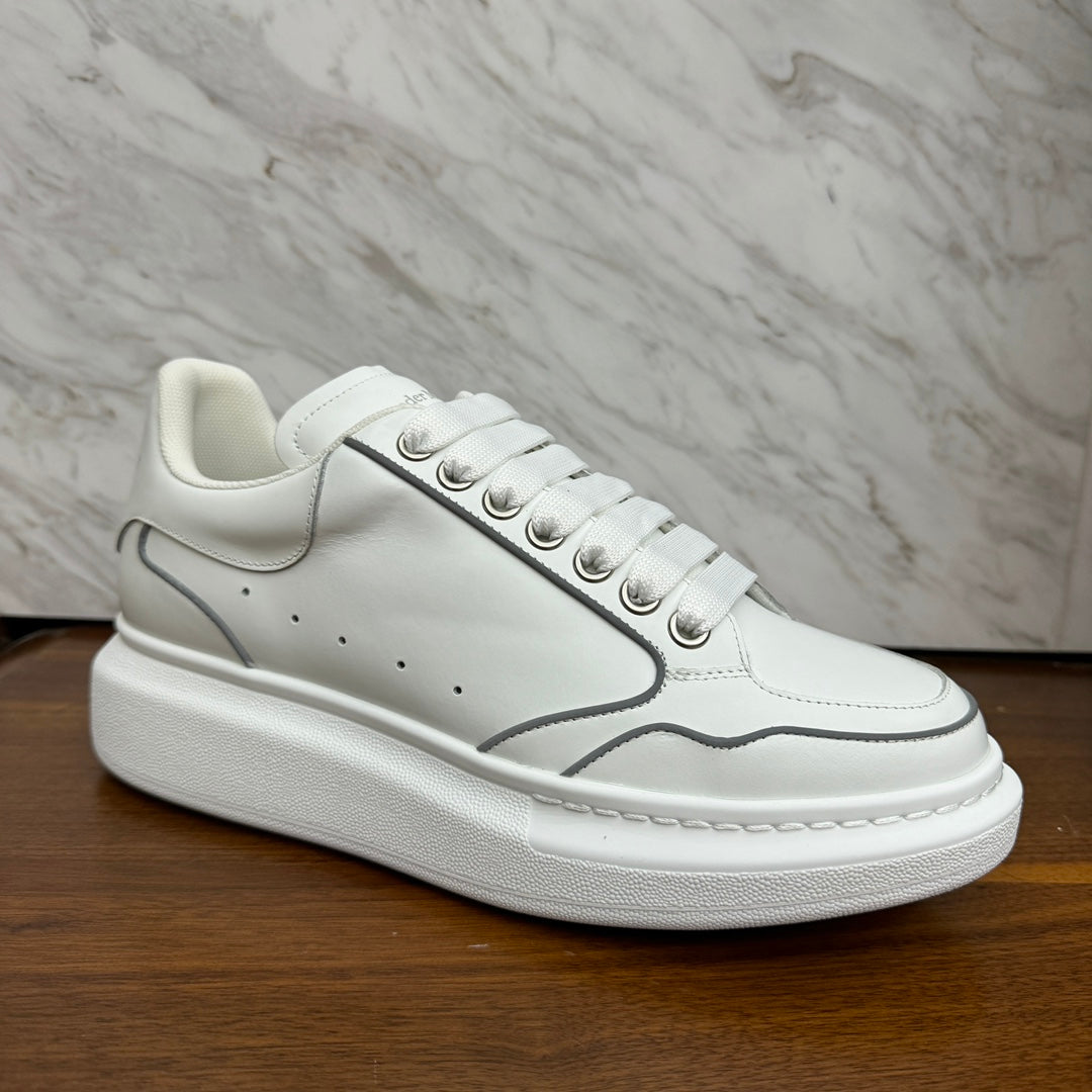 technology oriented white shoes for women contrasting cowhide board shoes sneakers xzh214
