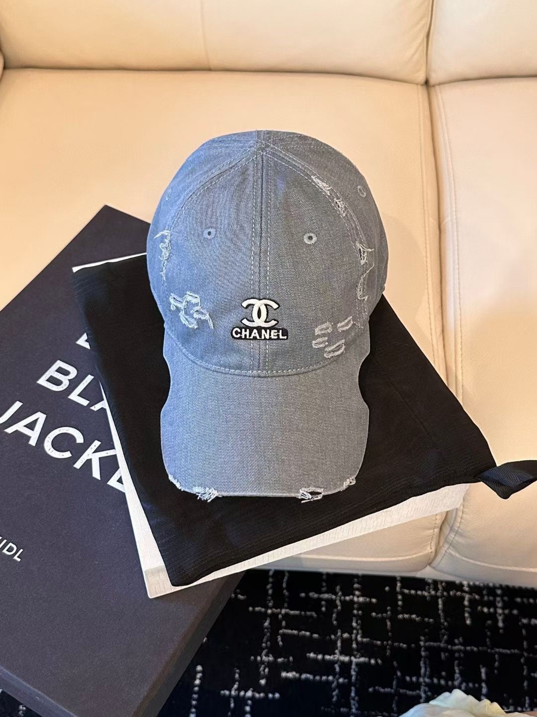 early autumn embroidered blue baseball cap mza51