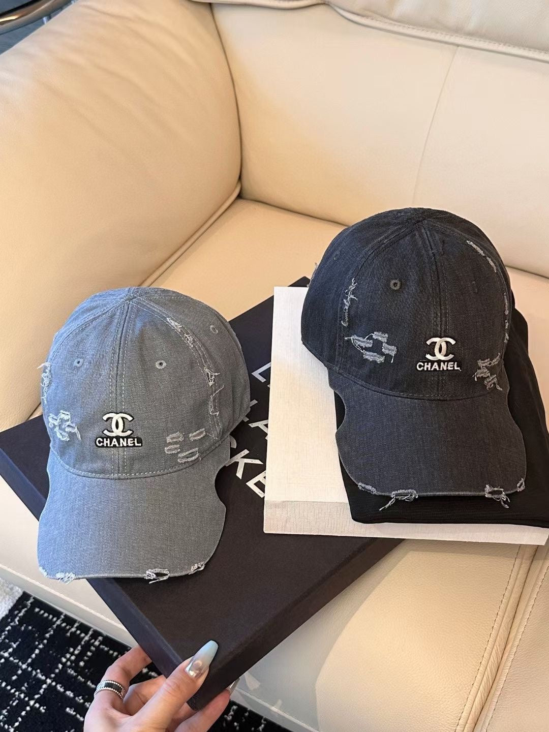 early autumn embroidered blue baseball cap mza51