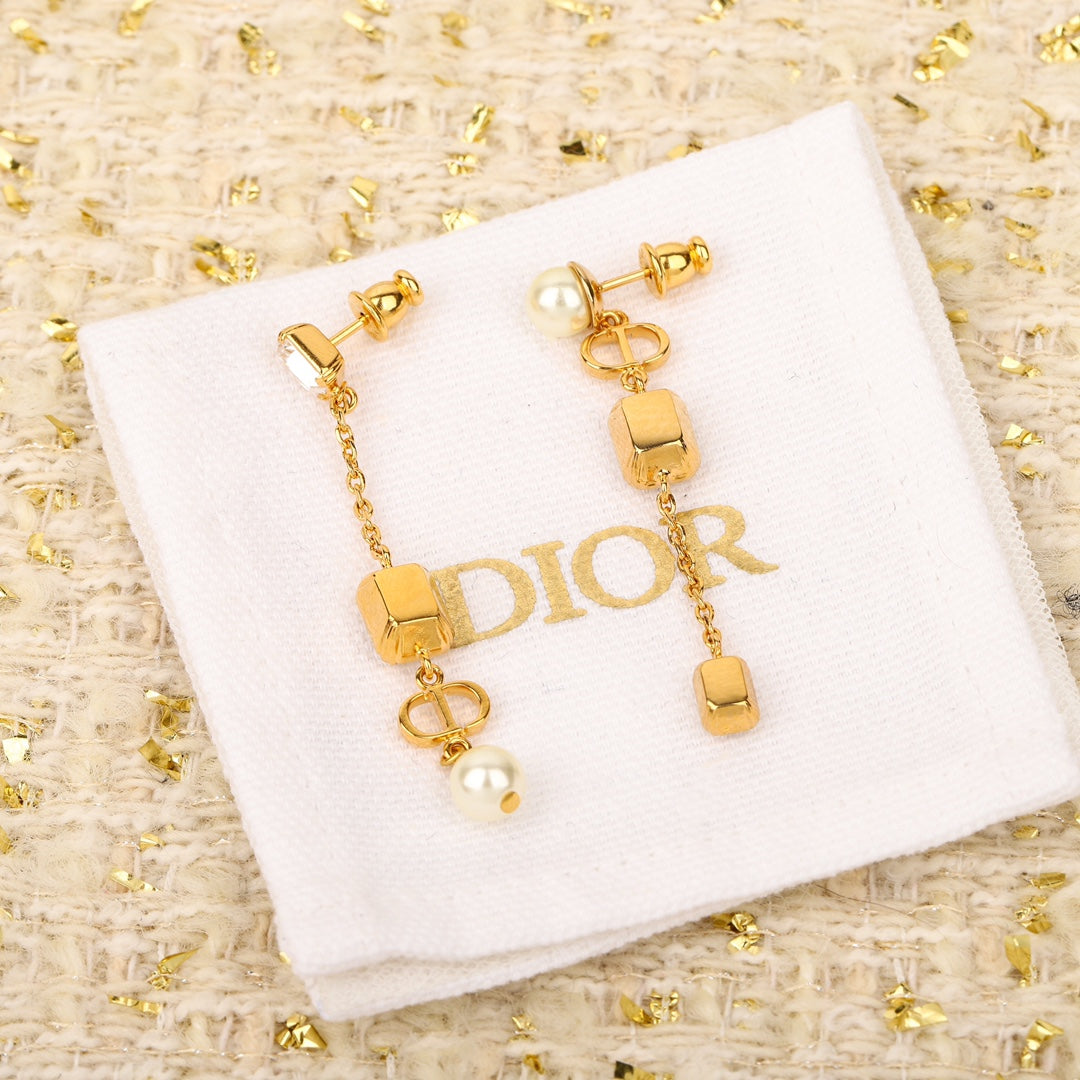 do crystal tassel gold earrings eha378