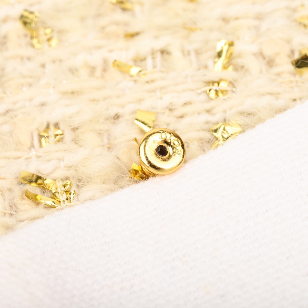 do crystal tassel gold earrings eha378