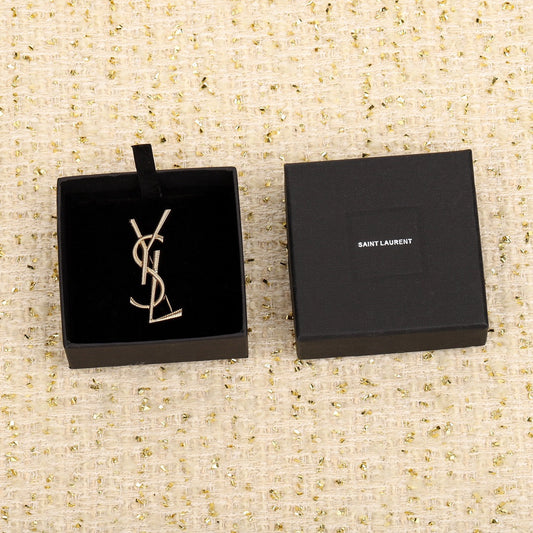 versatile gold letter brooch xza7