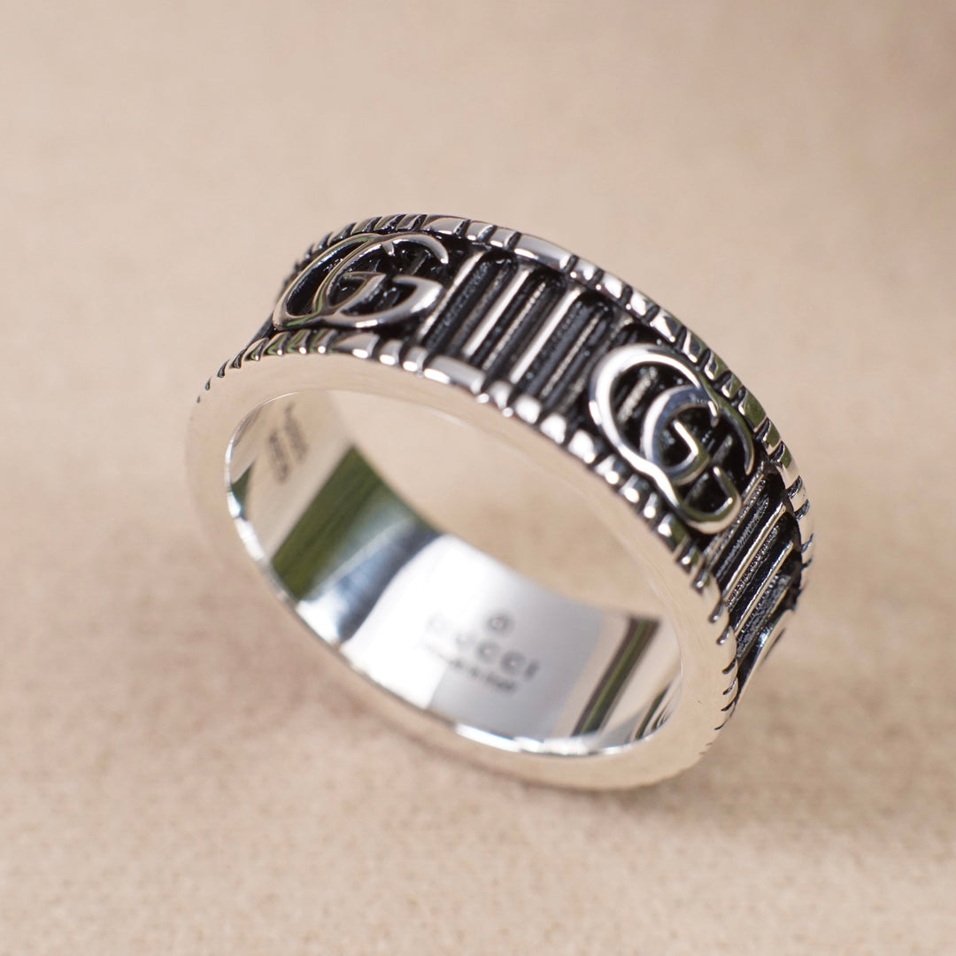 gg marmont series double g stripe ring jza118