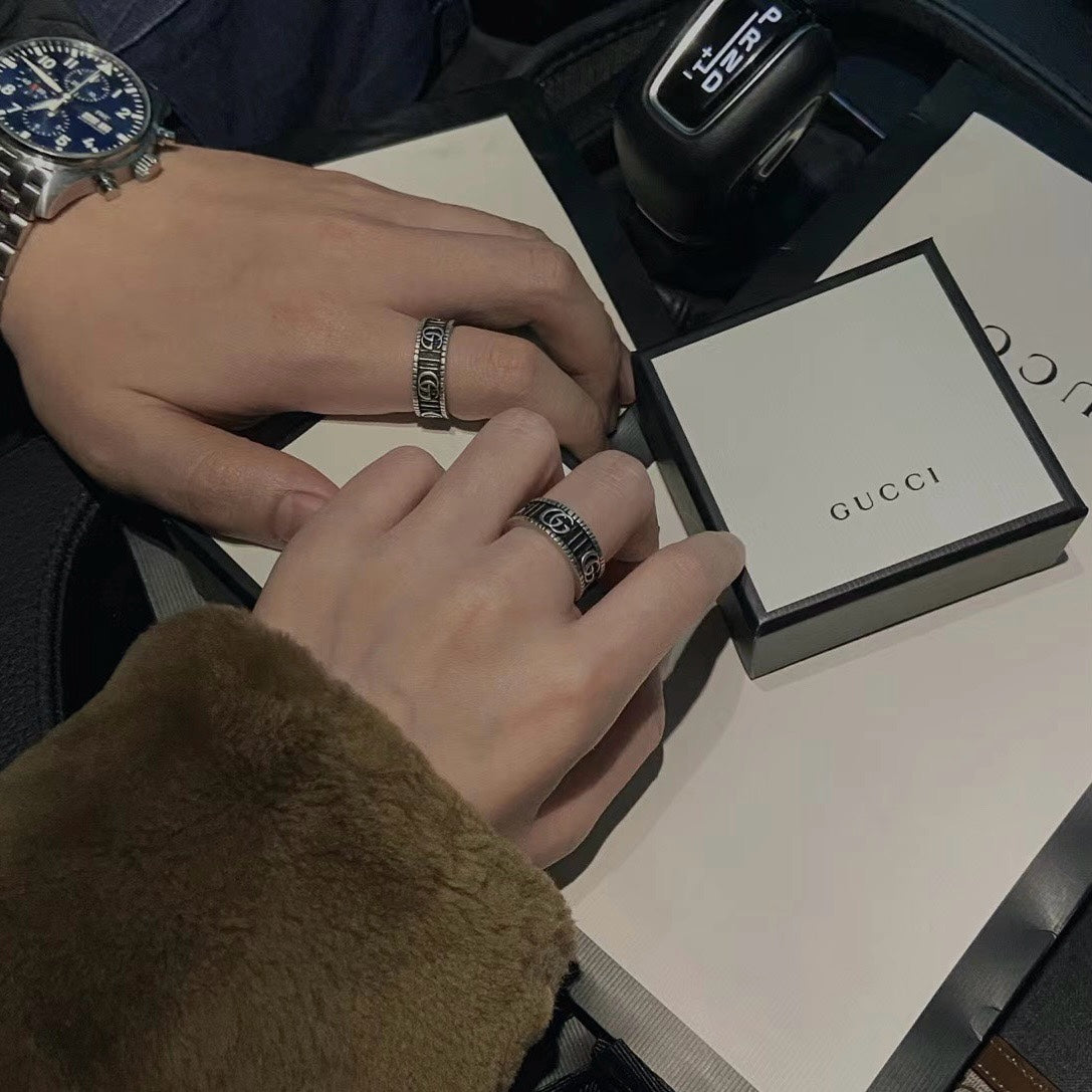 gg marmont series double g stripe ring jza118