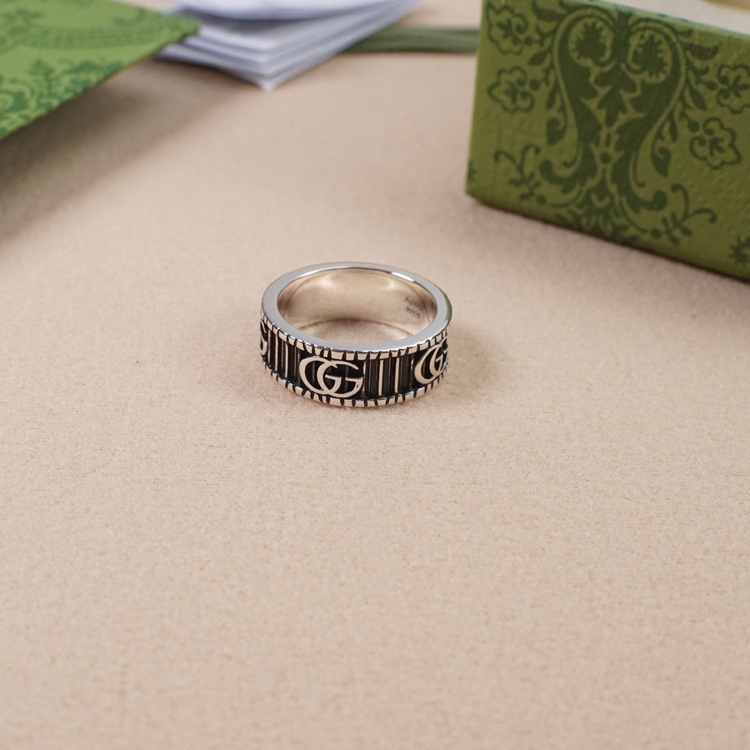 gg marmont series double g stripe ring jza118