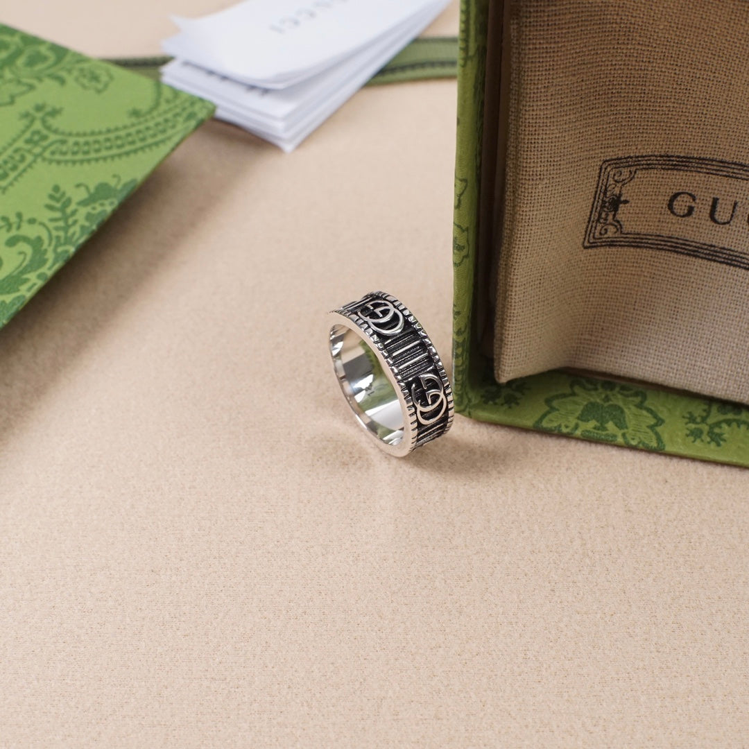 gg marmont series double g stripe ring jza118