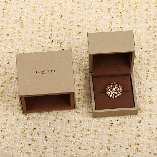 bee my love nest series rose gold ring jza132