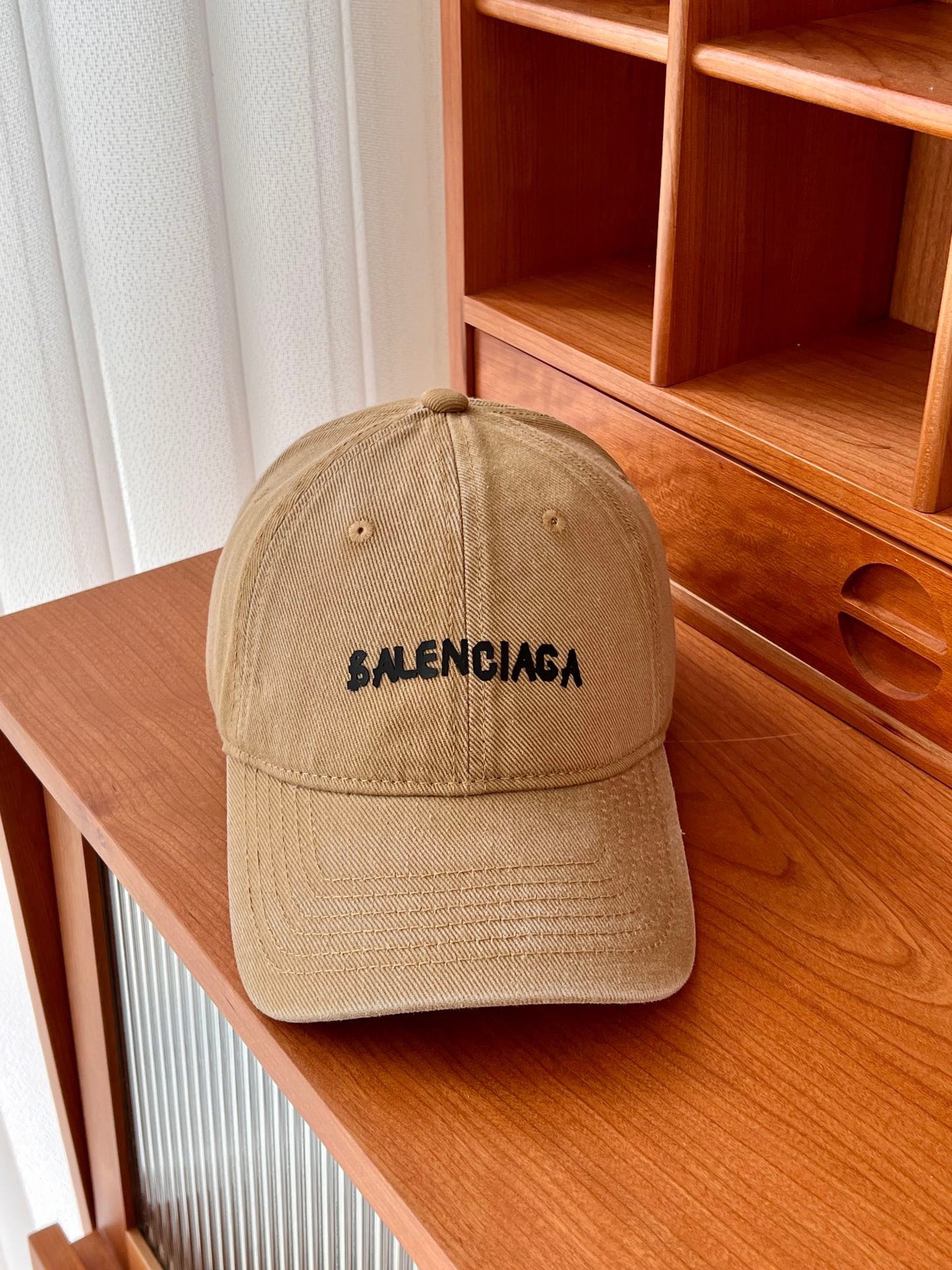 balenciaga casual washed baseball cap mza65