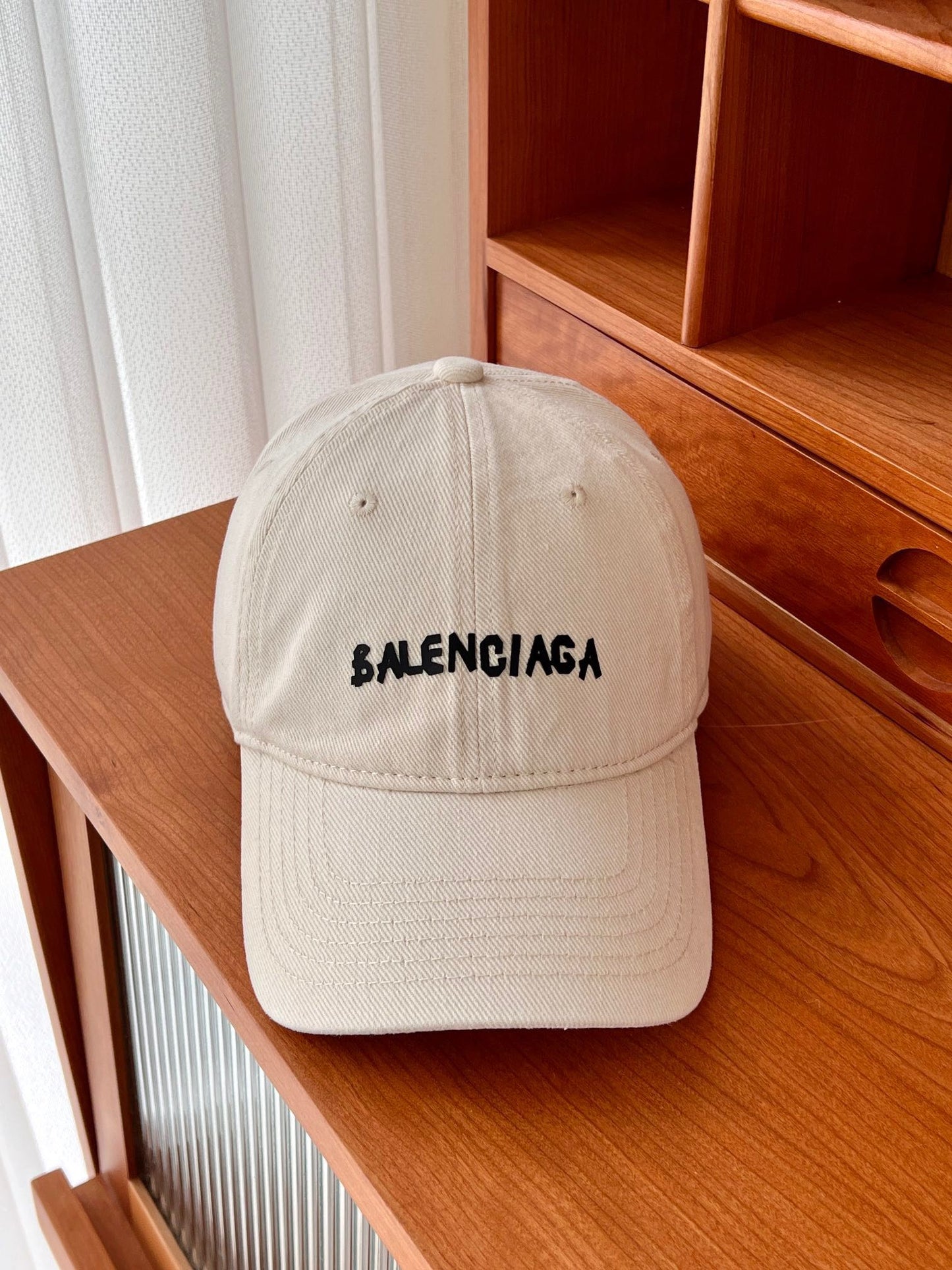 balenciaga casual washed baseball cap mza65