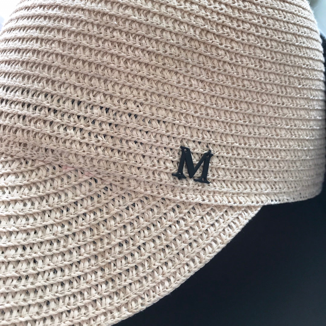 michel straw hat cats ears steamed cat ear shaped bread baseball cap mza64