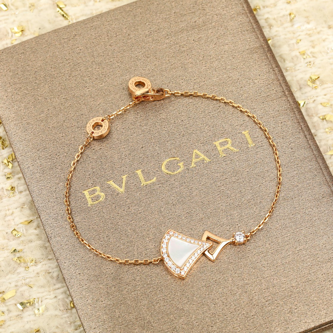 18K rose gold dress bracelet SLA145