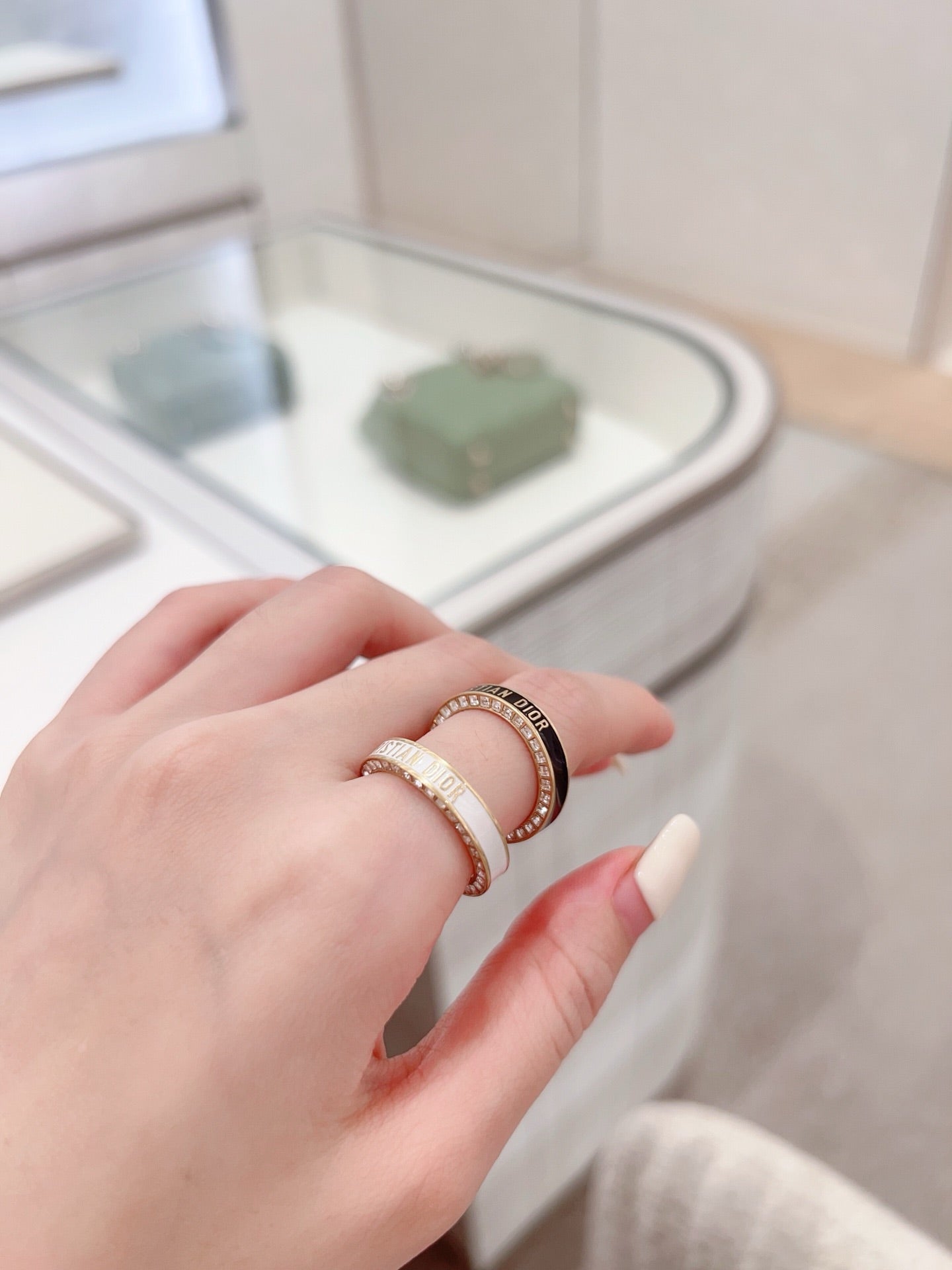 golden drip oil diamond ring jza105