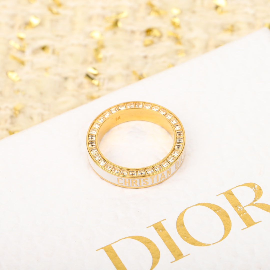 golden drip oil diamond ring jza105