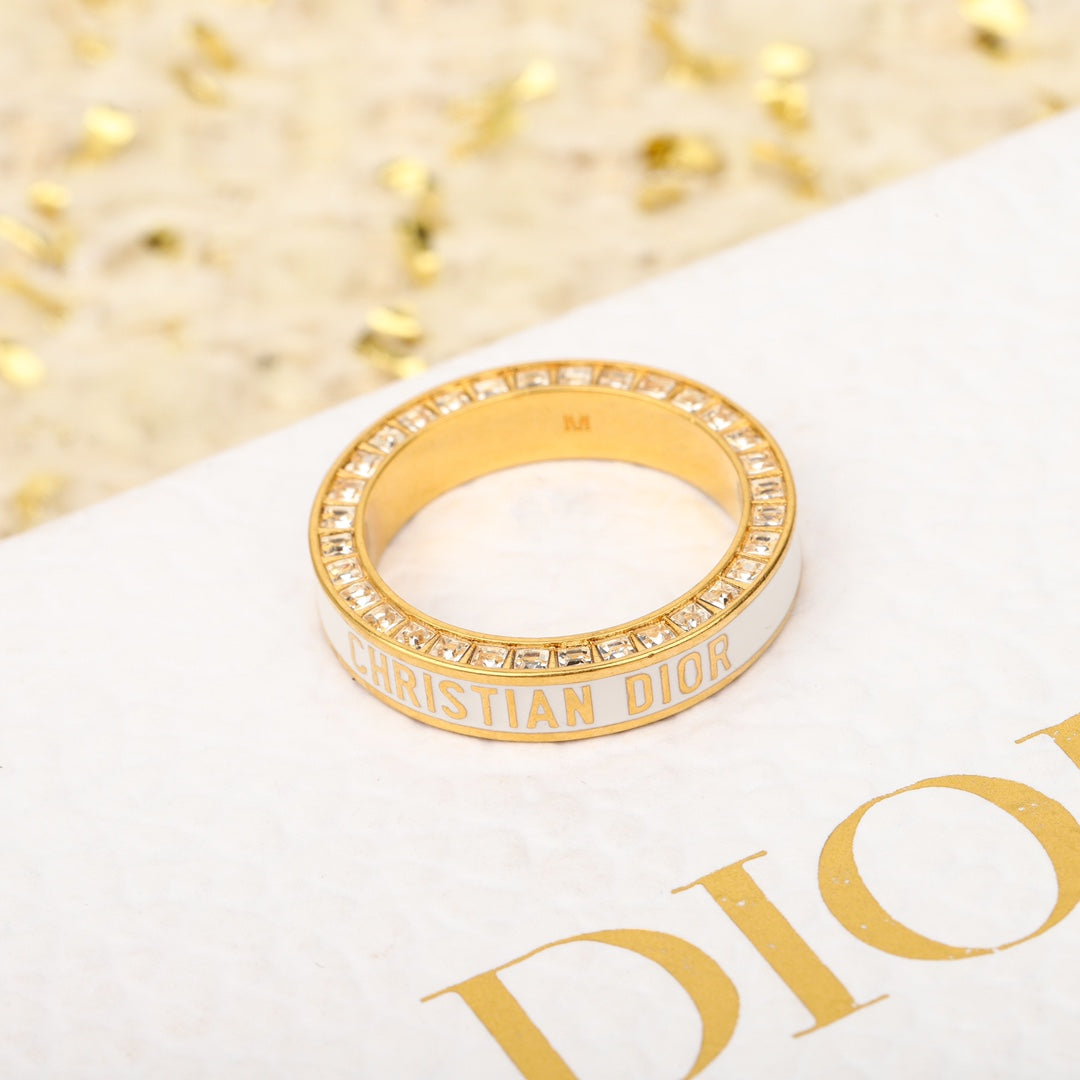 golden drip oil diamond ring jza105