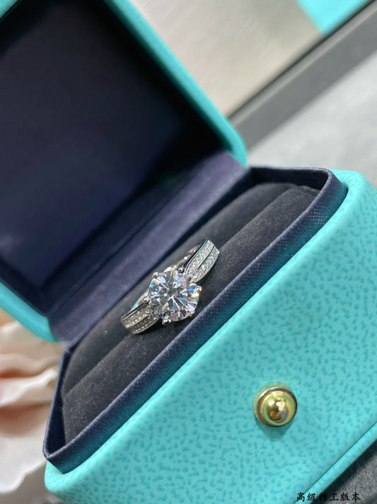 starlight six claw ring 2 carat diamond ring jza117