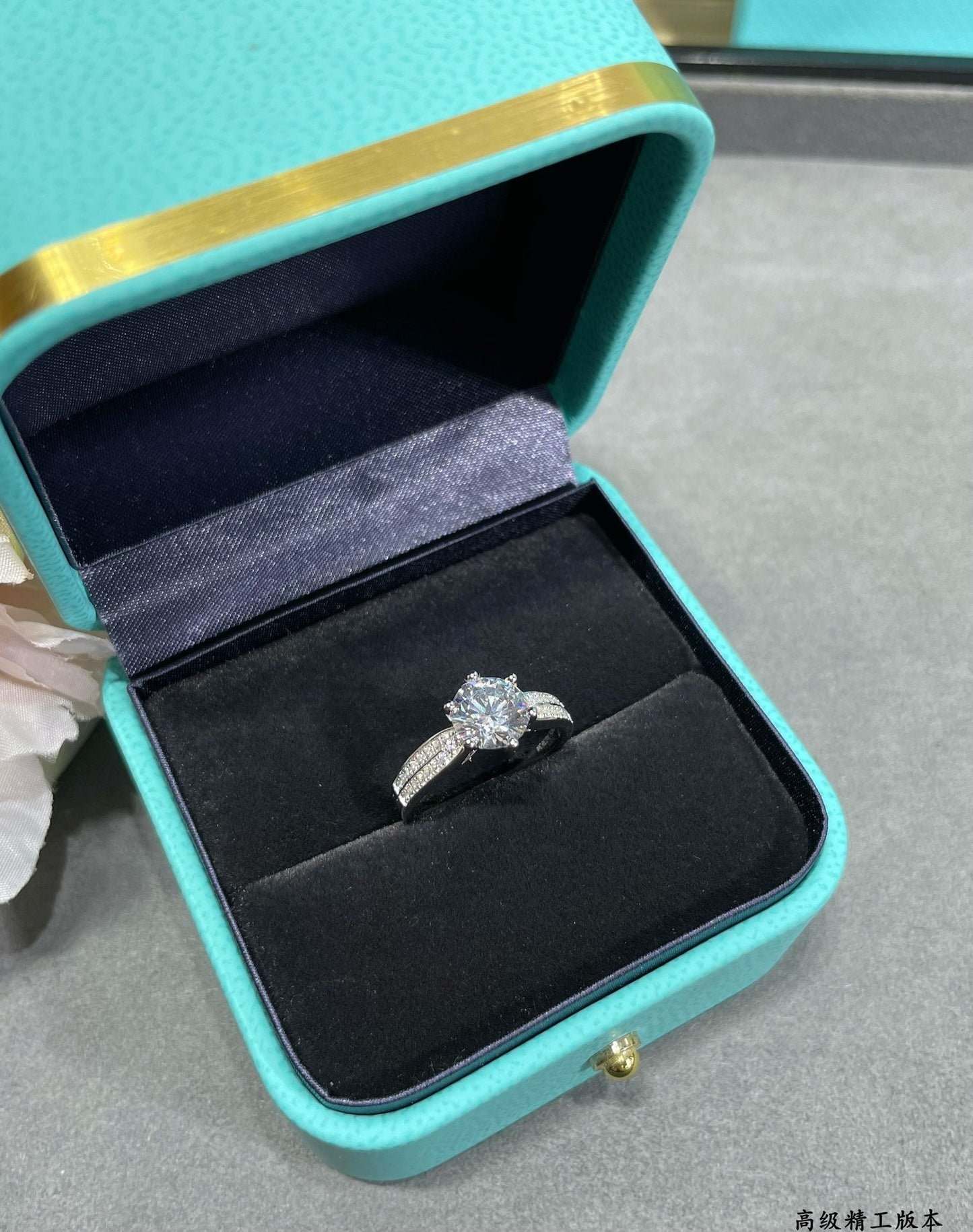 starlight six claw ring 2 carat diamond ring jza117