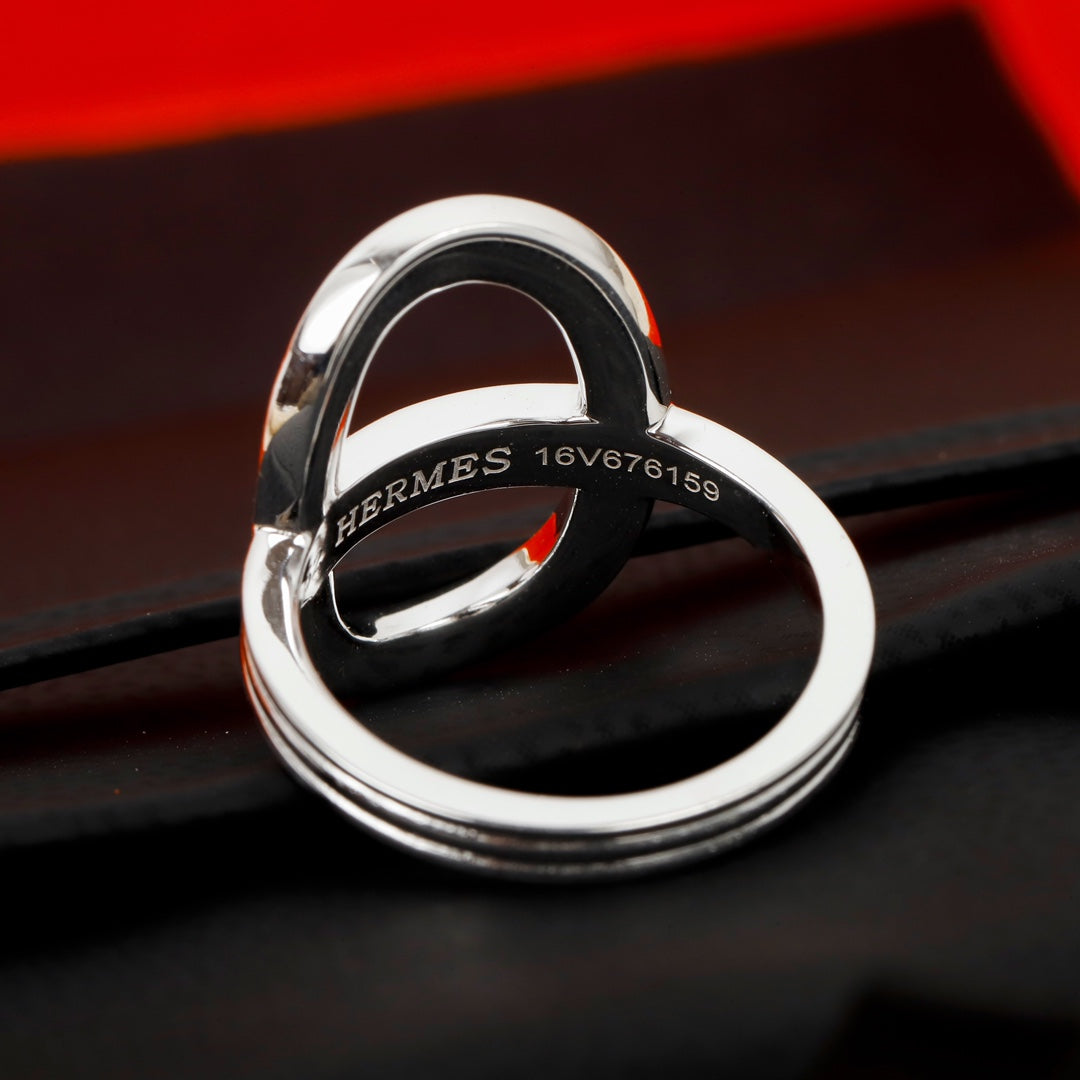 h fashion pig nose silver ring jza119