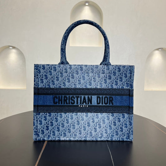 36cm book tote blue tote vintage flower handbag bag 285658