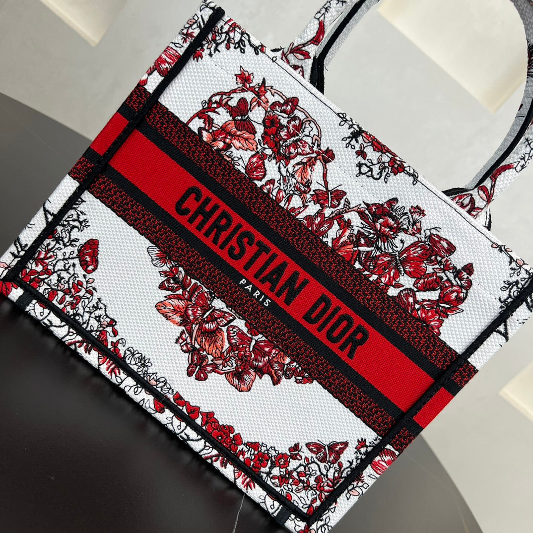 26cm small tote old flower handheld shoulder bag 280626