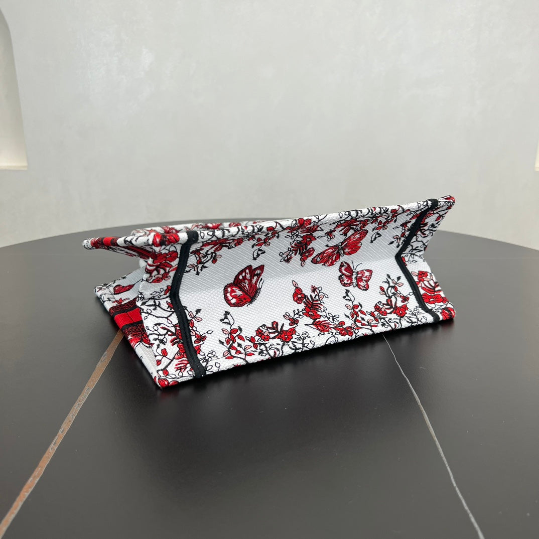 26cm small tote old flower handheld shoulder bag 280626