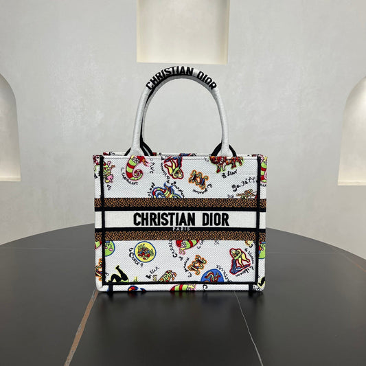 26cm book tote embroidered tote handbag bag 280621